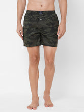 Men's Multicolor, 100% Cotton, Printed, Regular Fit, Inner Elastic, Mid-Rise, Boxers - Pack of 3